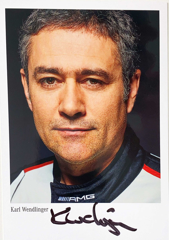 Autograph Karl Wendlinger Autogramm