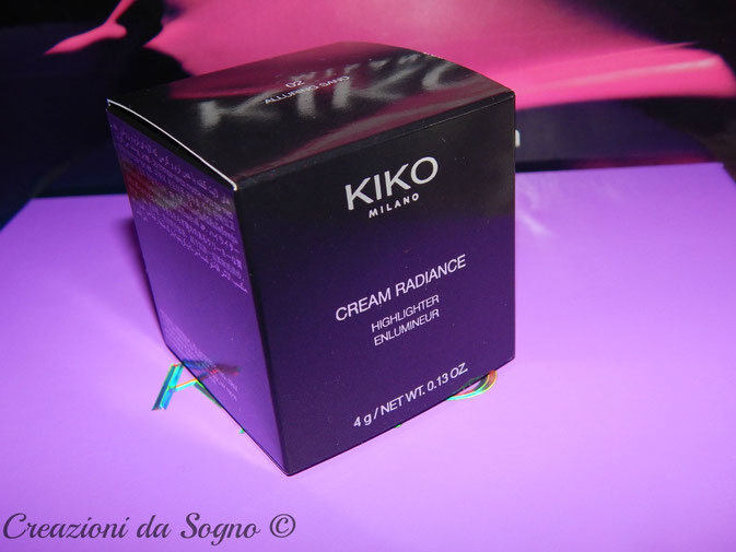 Recensione Cream Radiance Highlighter Kiko Cosmetics - Blog lifestyle and  hobbies