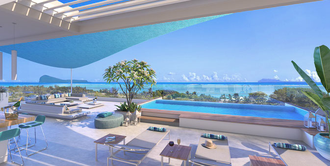 THE NORTH ISLANDS VIEW : Luxe et Volupté pour les appartements et penthouses VUE MER à l'île MAURICE