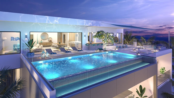 nouvelle résidence d'appartements et penthouses à GRAND GAUBE ILE MAURICE