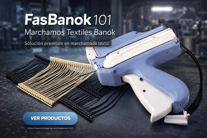 Etiquetadora FasBanok101 - Marchamos Textiles Banok
