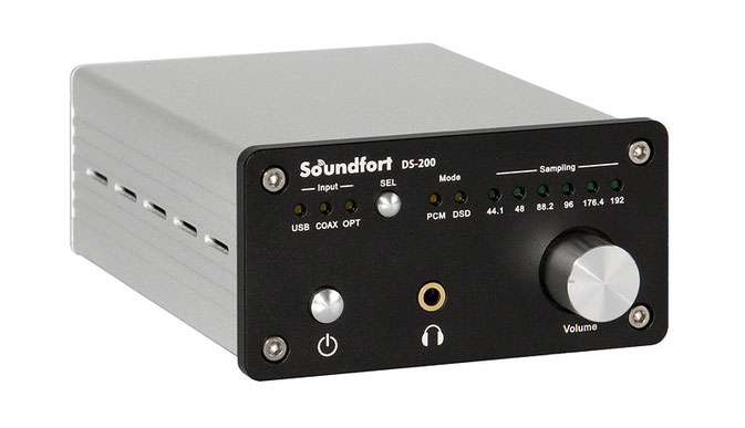 DS-200 DSD128(DoP)対応ハイレゾUSB DAC - Soundfort (サウンドフォート)
