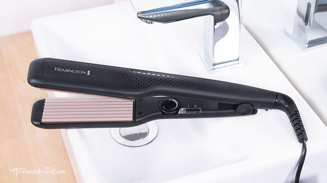 haare kreppen mit kreppeisen