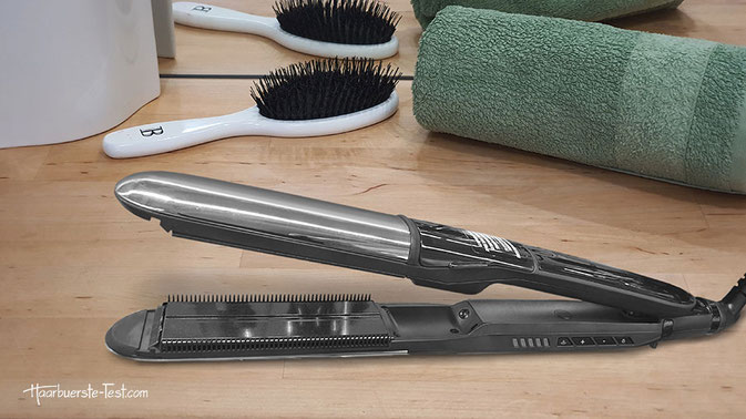 Babyliss Kaltdampfglätteisen ST495E, babyliss glätteisen mit kamm, kamm glätteisen