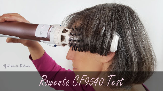 Rowenta cf9540 test, rotierende warmluftbürste test