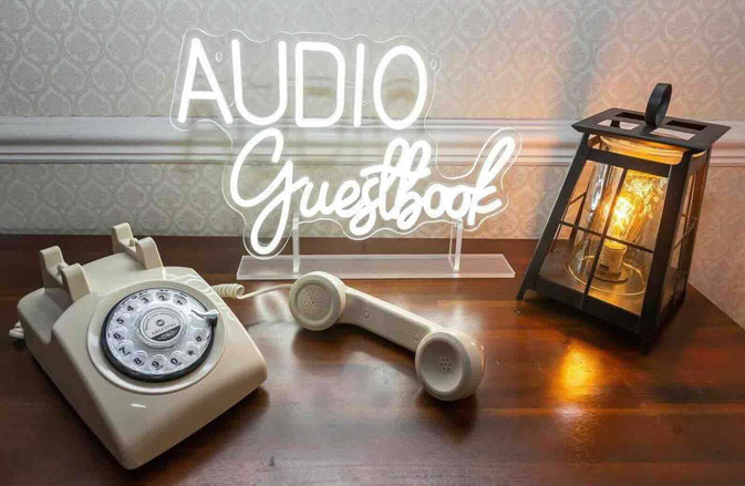 Audio Gästebuch Telefon Hochzeit