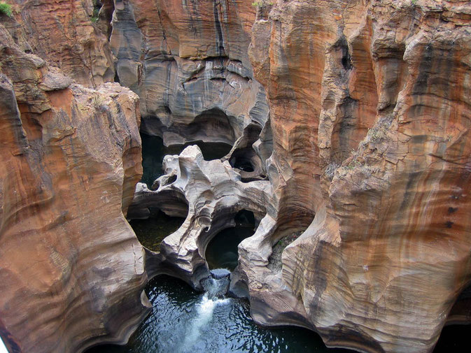 Bourke's Luck Potholes, benannt nach dem Goldsucher Tom Bourke.