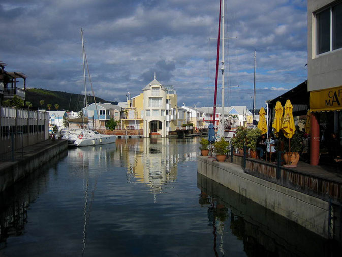 .... das an einer großen Lagune liegende Knysna
