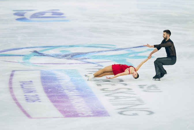 © International Skating Union / Louise Ehrhard et Matthis Pellegris