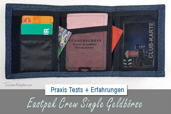 oriëntatie Monarchie kalender Eastpak Crew Single Geldbörse: Praxis-Test, Erfahrungen, Bilder ..........  - Praxistests!