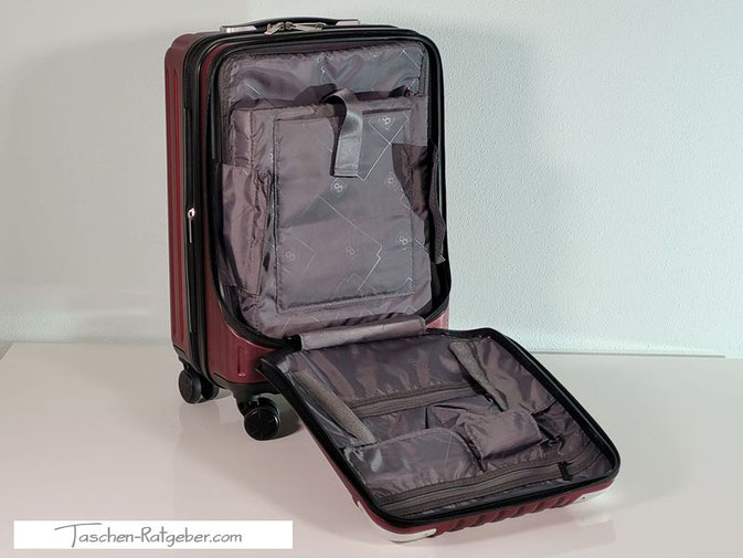Level8 Koffer Laptopfach innen