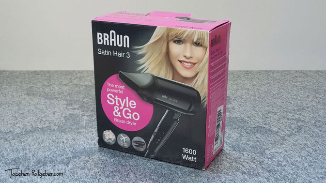 braun satin hair reisefön