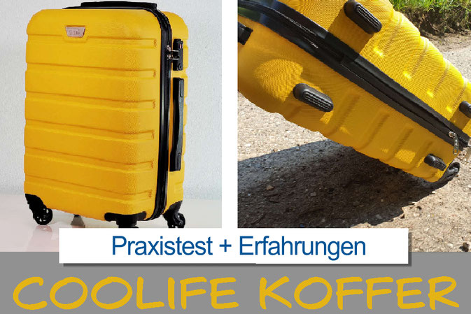 coolife koffer test, coolife handgepäck koffer test