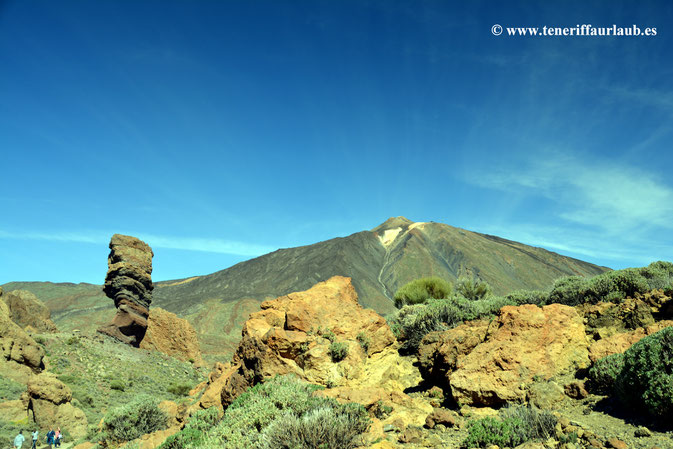 Los Roques und Pico del Teide