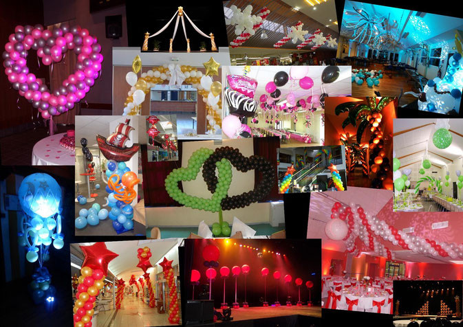 Décoration de ballons en Normandie pour mariages, anniversaires, magasins, évènementiel