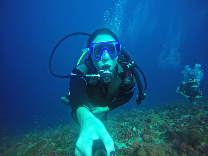 GoPro and diving in Bali