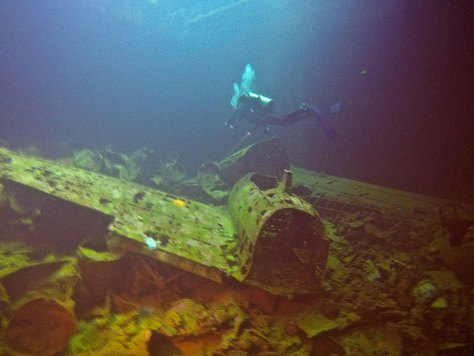 wrecks in micronesia