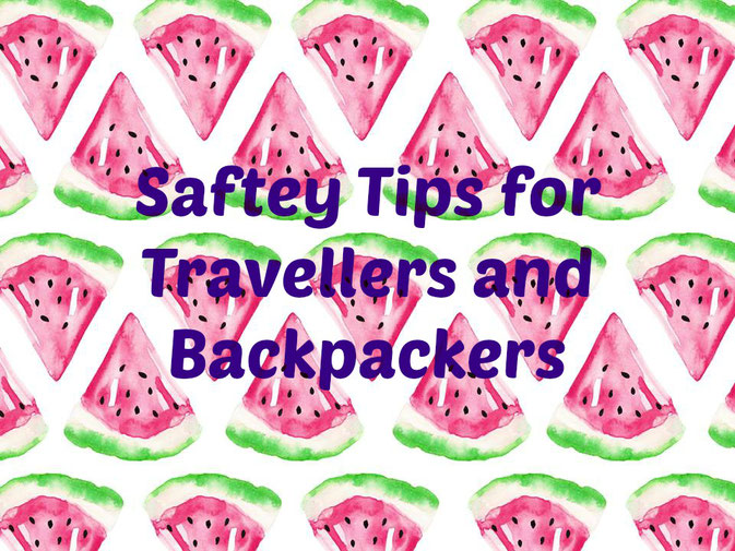 travel safety tips