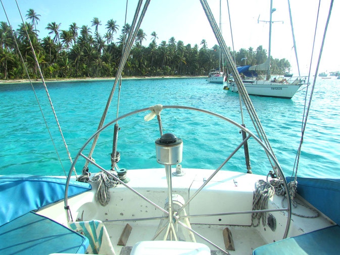 Sailing from Panama to Colombia or Colombia to Panama might be your best choice