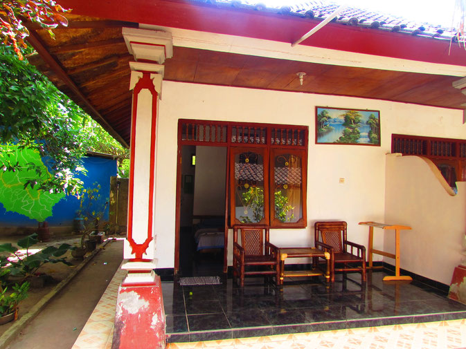 Rooms at dive centre