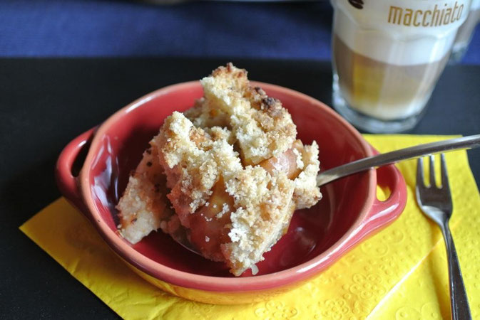 Apple Crumble oder Apple Cobbler