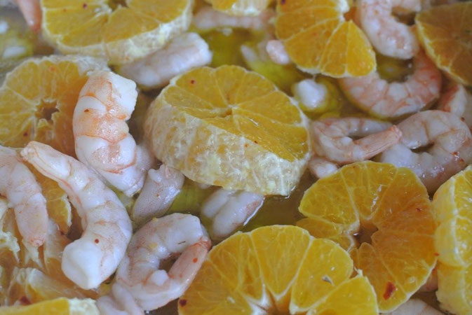 Rezept mit Garnelen aus dem Ofen - Kochen für Gäste