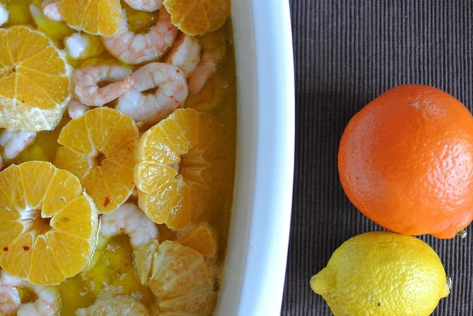 Rezept mit Garnelen aus dem Ofen - Kochen für Gäste
