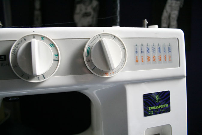 Privileg Super Nutzstich Modell 1510 Einstellung Stiche