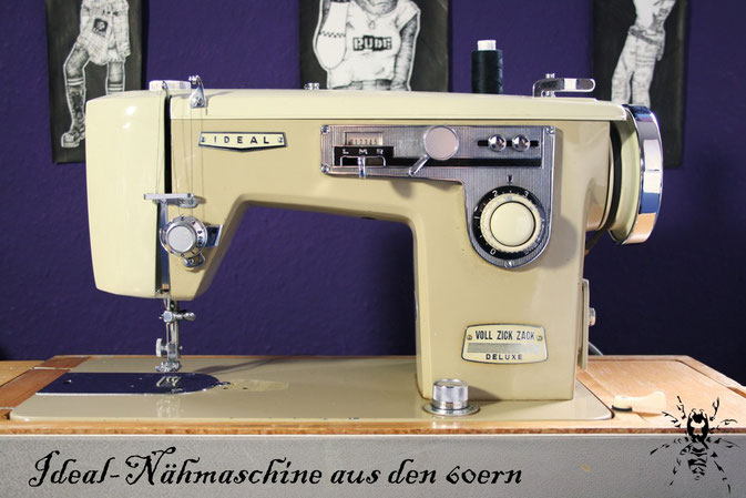 Ideal Voll Zick Zack Deluxe Nähmaschine