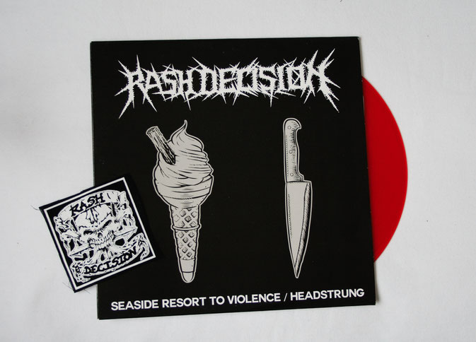 Neue Weste - neue Punk-Musik - Rash Decision LP - Zebraspider DIY Anti-Fashion Blog