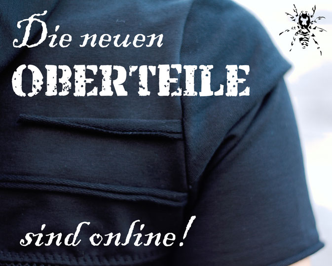 Die neuen Tops, Shirts und Shrugs sind online! - Zebraspider DIY Anti-Fashion Blog