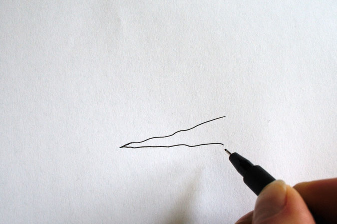 Zebramuster malen Schritt für Schritt - Zebrastreifen - Zebraspider DIY Blog