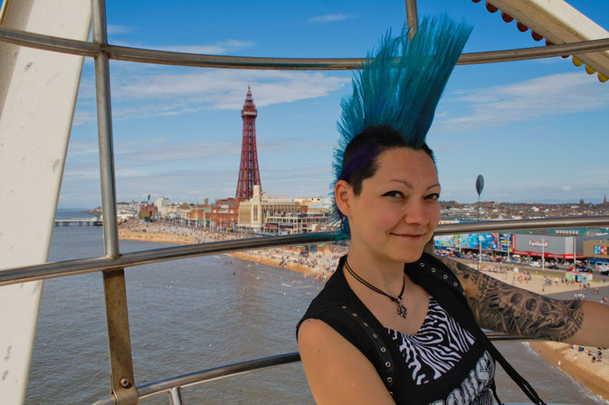 Rebellion Festival and Blackpool 2016 - Riesenrad und Tower - Zebraspider DIY Blog