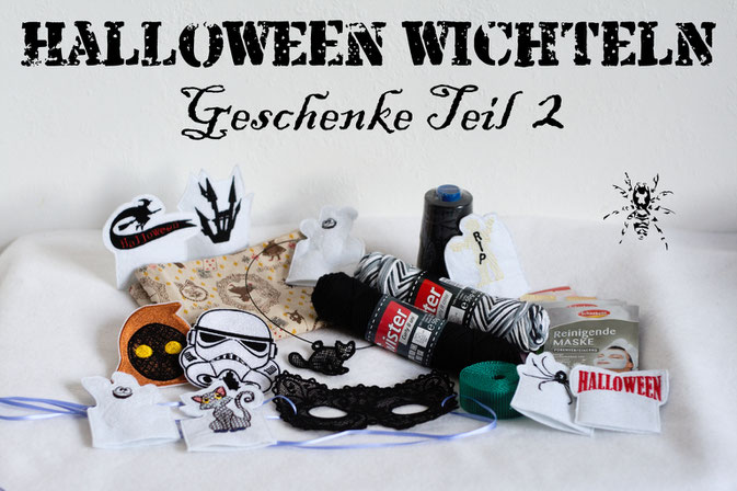 Halloween Wichteln - Geschenke Teil 2 - Zebraspider DIY Anti-Fashion Blog