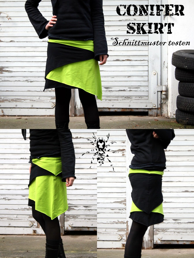 Conifer Skirt - Schnittmuster testen - von SeamstressErin Designs