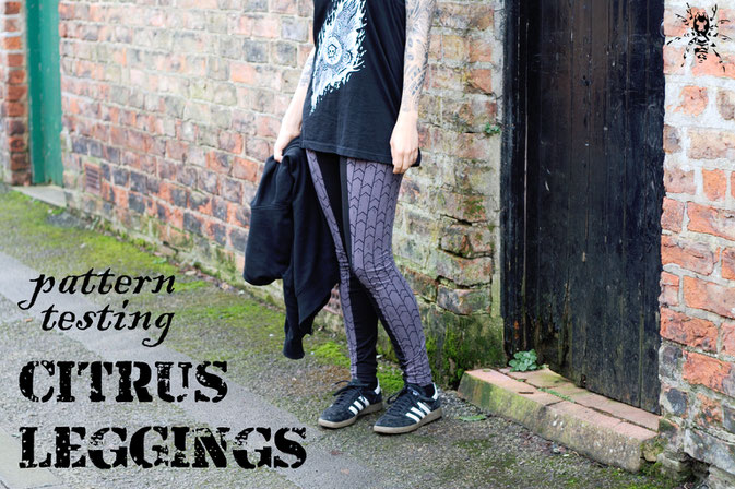 Citrus Leggings - Schnittmuster getestet - Zebraspider DIY Anti-Fashion Blog