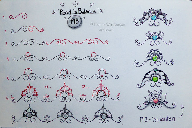 Stepout PiB (Pearl in Balanc) by Hanny Waldburger/zenjoy.ch