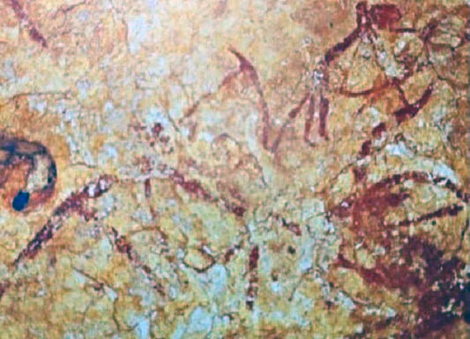 Las escenas representan a grupos de arqueros cazando cabras, se encuentra en la Cueva II de la Araña (Bicorp, Valencia); también hay escenas de lucha entre grupos rivales, Galería del Roure (Morella, Castellón)