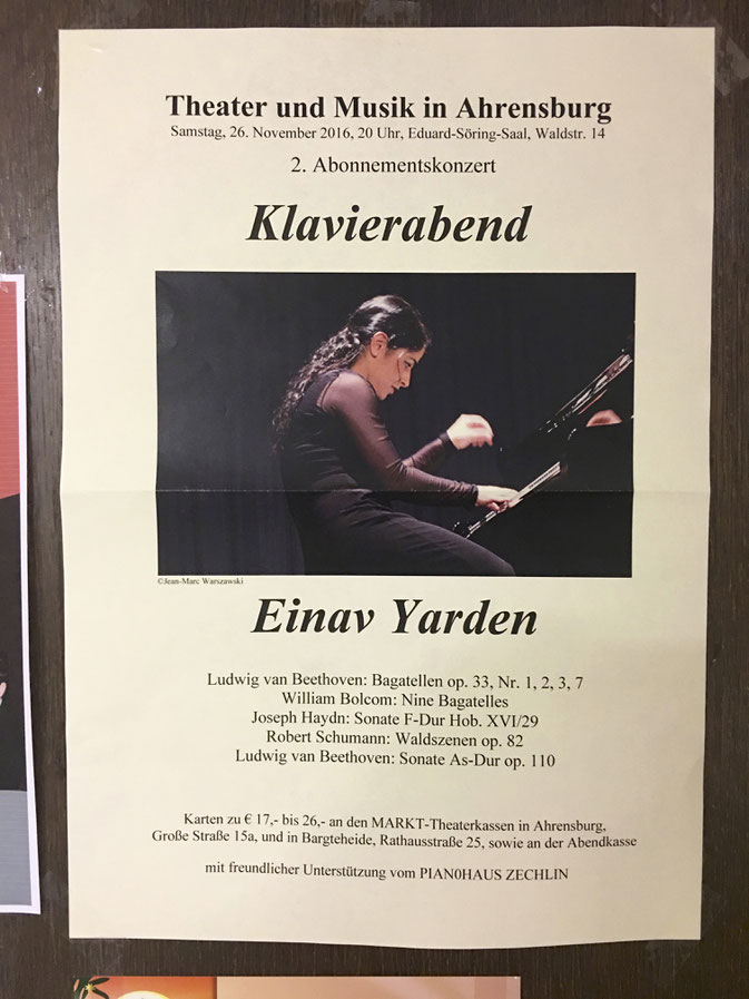 Im Klang leben, Nov. 2016