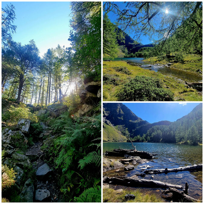 babebi-ontour.com, Hatschn&Haxln, durch ganz Österreich, Lungau, Lessachtal, Laßhofer Alm, Bergseen, Landschitzseen, Schöneck, steirisches Schöneck, Stille, Wanderung abseits des Trubels, Bergsee baden, Gipfelglück