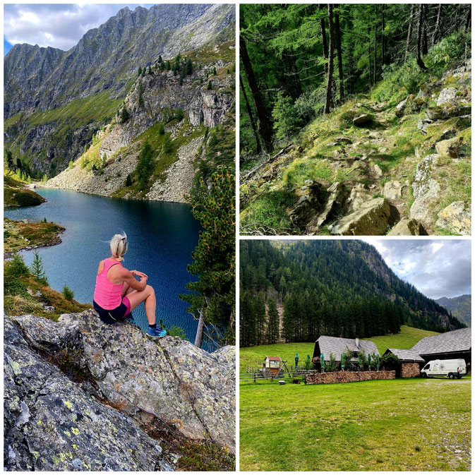 babebi-ontour.com, Hatschn&Haxln, durch ganz Österreich, Lungau, Lessachtal, Laßhofer Alm, Bergseen, Landschitzseen, Schöneck, steirisches Schöneck, Stille, Wanderung abseits des Trubels, Bergsee baden, Gipfelglück