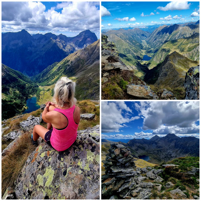 babebi-ontour.com, Hatschn&Haxln, durch ganz Österreich, Lungau, Lessachtal, Laßhofer Alm, Bergseen, Landschitzseen, Schöneck, steirisches Schöneck, Stille, Wanderung abseits des Trubels, Bergsee baden, Gipfelglück