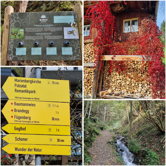  babebi-ontour.com, Hatschn&Haxln, durch ganz Österreich, Zillertal, Herbstwandern, Panorama, Ausblick, Kapelle, Wallfahrtskirche, Maria Brettfall