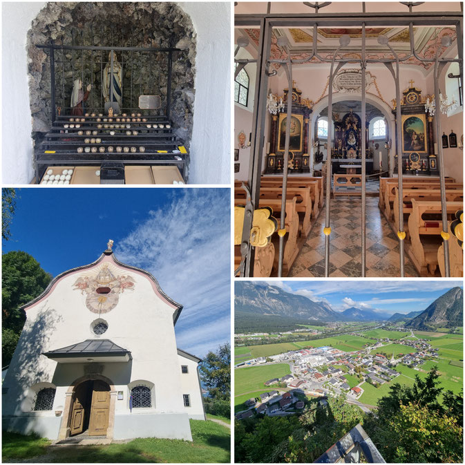   babebi-ontour.com, Hatschn&Haxln, durch ganz Österreich, Zillertal, Herbstwandern, Panorama, Ausblick, Kapelle, Wallfahrtskirche, Maria Brettfall