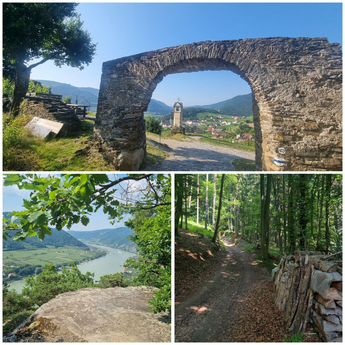 babebi-ontour.com, Hatschn&Haxln, durch ganz Österreich, Wachau, Niederösterreich, Welterbesteig, Spitz, Dürnstein, Melk, Krems, Kulturerbe, Weitwandern, Weinwanderung, Panorama