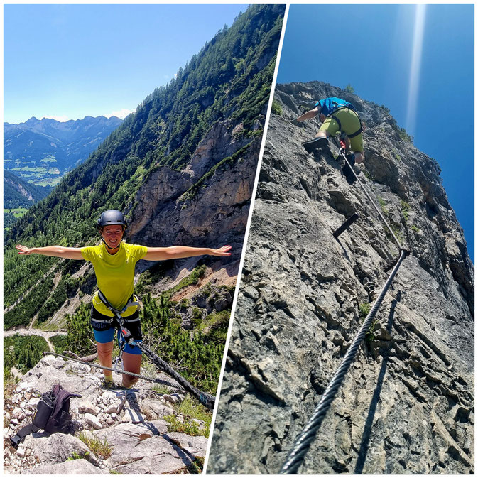 babebi-ontour.com, Hatschn&Haxln, durch ganz Österreich, Steiermark, Silberkarklamm, Siega, Hias, Rosina, Klettersteig, Silberkarhütte, Familienwanderung, Abenteuer, Klettern, Kasnocken