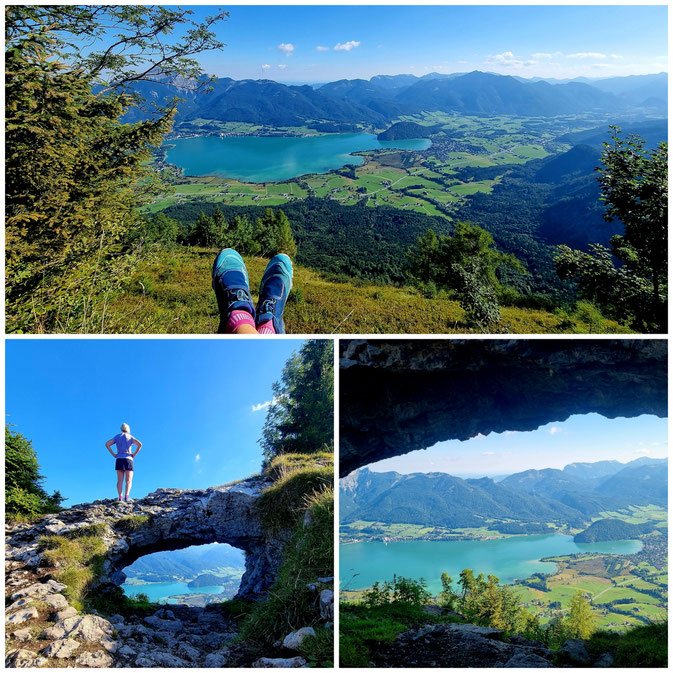 babebi-ontour.com, Hatschn&Haxln, durch ganz Österreich, Wolfgangsee, Strobl am Wolfgangsee, Bleckwand, Ofenloch, Wanderung, Panorama, Badesee, Bleckwandhütte,
