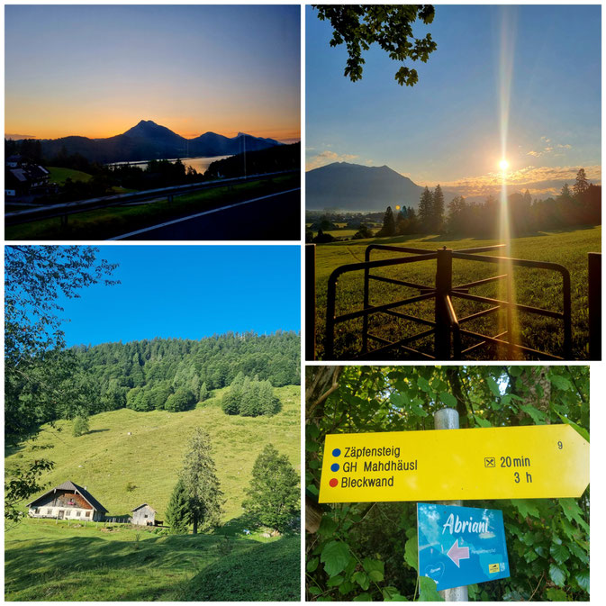 babebi-ontour.com, Hatschn&Haxln, durch ganz Österreich, Wolfgangsee, Strobl am Wolfgangsee, Bleckwand, Ofenloch, Wanderung, Panorama, Badesee, Bleckwandhütte,