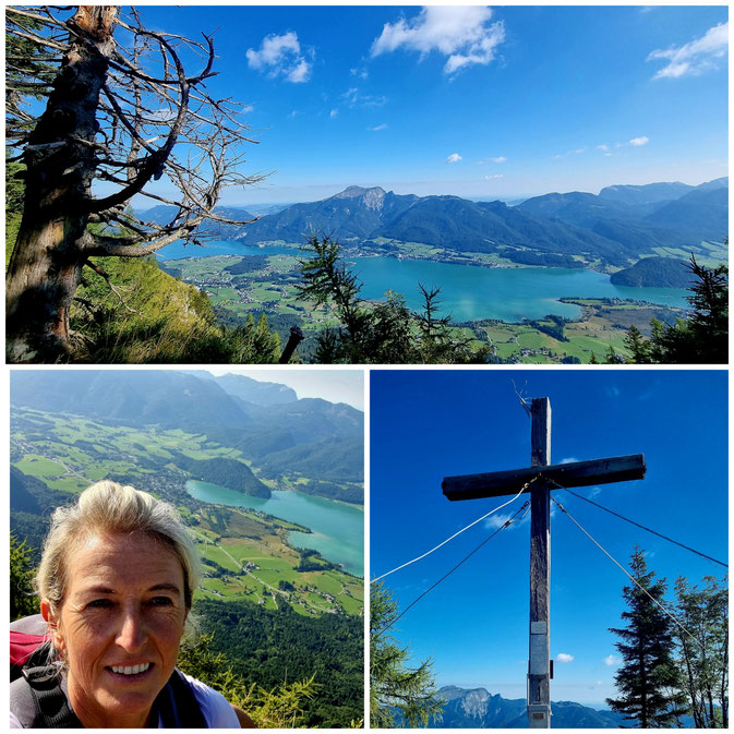 babebi-ontour.com, Hatschn&Haxln, durch ganz Österreich, Wolfgangsee, Strobl am Wolfgangsee, Bleckwand, Ofenloch, Wanderung, Panorama, Badesee, Bleckwandhütte,