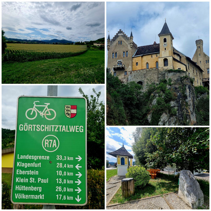 babebi-ontour.com, Hatschn&Haxln, durch ganz Österreich, Kärnten, Radtour, Görtschitztal, Görtschitztal Radweg, Radrunde, Klagenfurt, Lindwurm